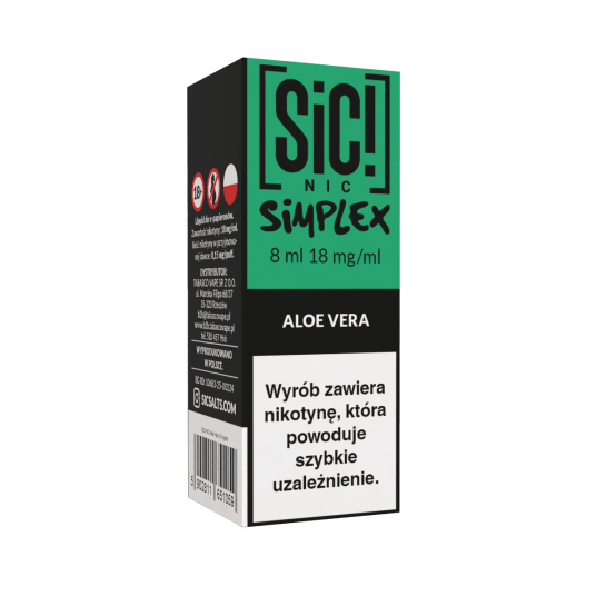 TPD SIC! 8ML - ALOE VERA 18MG -zdjęcie numer 1