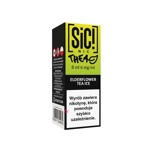 TPD SIC! 8ML - ELDERFLOWER TEA ICE 06MG -zdjęcie numer 1