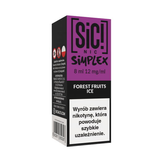 TPD SIC! 8ML - FOREST FRUITS 12MG -zdjęcie numer 1