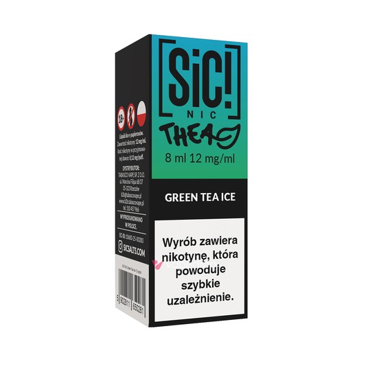 TPD SIC! 8ML - GREEN TEA ICE 12MG -zdjęcie numer 1