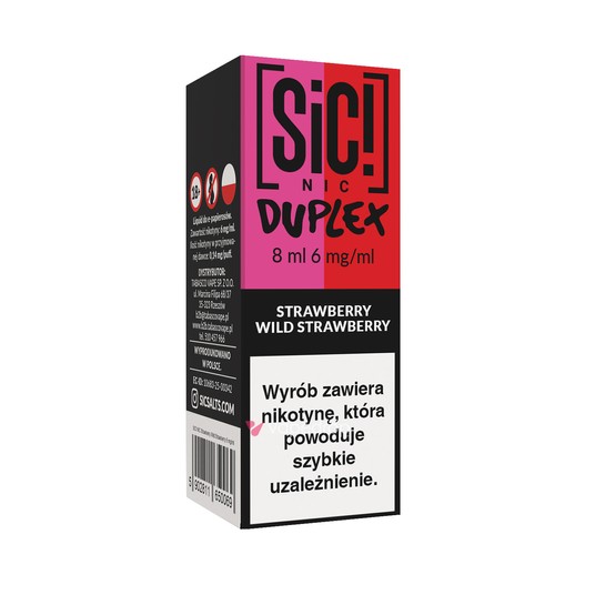 TPD SIC! 8ML - STRAWBERRY WILD STRAWBERRY 06MG -zdjęcie numer 1
