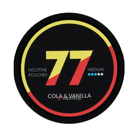 WORECZKI NIKOTYNOWE 77 - 10,4MG - COLA & VANILLA - MEDIUM