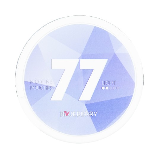 WORECZKI NIKOTYNOWE 77 - 5,2MG - BLUEBERRY - LIGHT