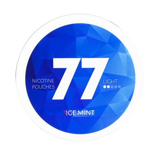 WORECZKI NIKOTYNOWE 77 - 5,2MG - ICE MINT - LIGHT