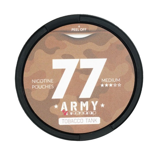 WORECZKI NIKOTYNOWE 77 ARMY EDITION - 10,4MG - TOBACCO TANK - MEDIUM