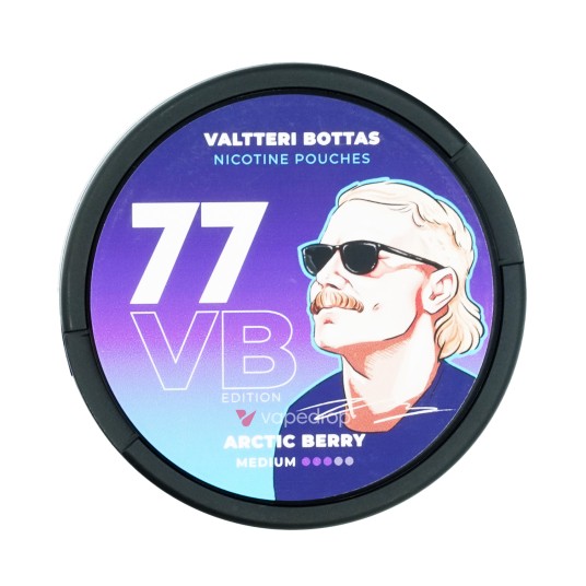 WORECZKI NIKOTYNOWE 77 VB EDITION - 10,4MG - ARCTIC BERRY - MEDIUM