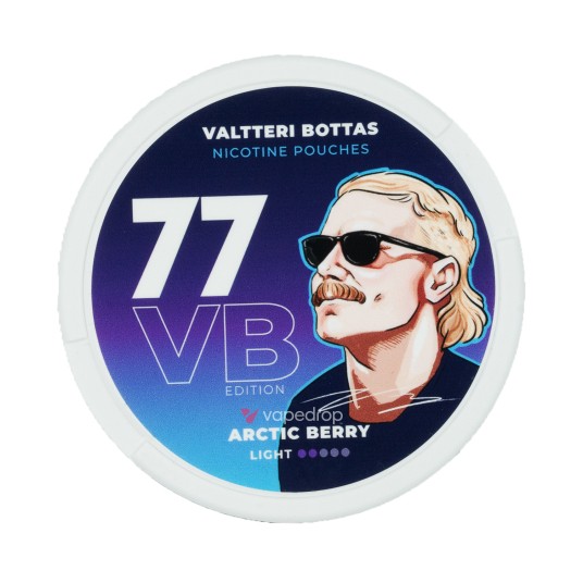 WORECZKI NIKOTYNOWE 77 VB EDITION - 5,2MG - ARCTIC BERRY - LIGHT