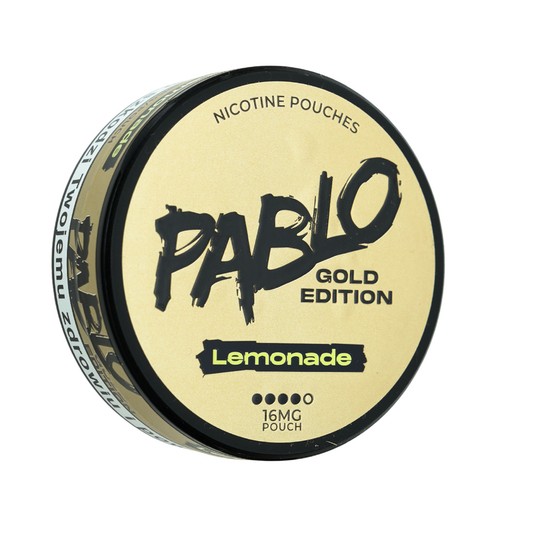 WORECZKI NIKOTYNOWE PABLO GOLD EDITION 16MG - LEMONADE -zdjęcie numer 1