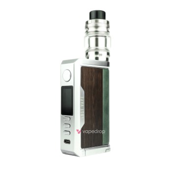 KIT LOST VAPE CENTAURUS Q200 + CENTAURUS SUB OHM - SS/ TEAK WOOD