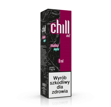 LONGFILL CHILL OUT 8/10 - MALINA MIĘTA