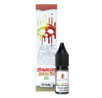 LONGFILL DARK LINE BLACK 9/10 - STRAWBERRY GREEN TEA ICE