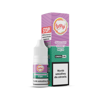 LONGFILL IZI PIZI 6/10 - OWOCE SORBET MIĘTA