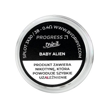 PREBIULT PROGRESS BY DRIP IT BABY ALIEN - 0.4 OHM