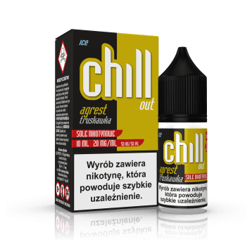 SALT TPD CHILL OUT 20MG 10ML - AGREST TRUSKAWKA ICE
