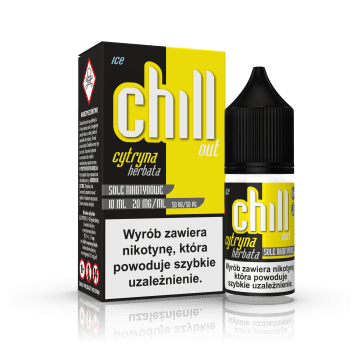 SALT TPD CHILL OUT 20MG 10ML - CYTRYNA HERBATA ICE