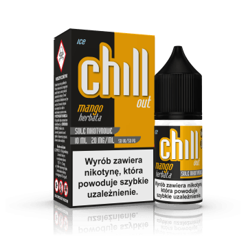 SALT TPD CHILL OUT 20MG 10ML - HERBATA MANGO ICE