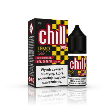 SALT TPD CHILL OUT 20MG 10ML - LEMONIADA ARBUZ ICE