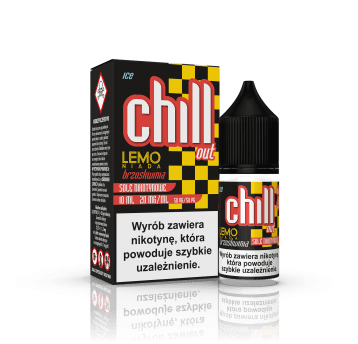 SALT TPD CHILL OUT 20MG 10ML - LEMONIADA BRZOSKWINIA ICE