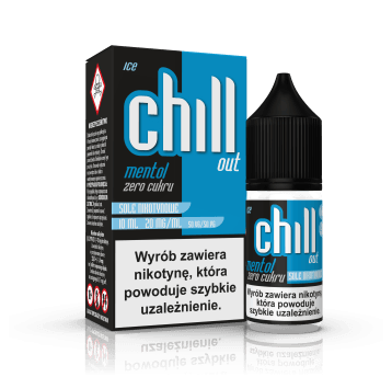 SALT TPD CHILL OUT 20MG 10ML - MENTOL NO SUGAR ICE