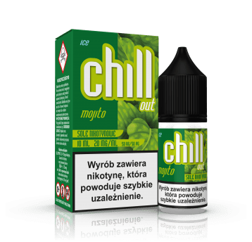 SALT TPD CHILL OUT 20MG 10ML - MOJITO ICE