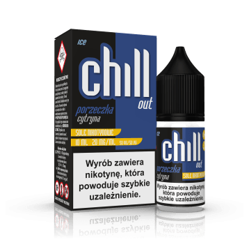 SALT TPD CHILL OUT 20MG 10ML - PORZECZKA CYTRYNA ICE