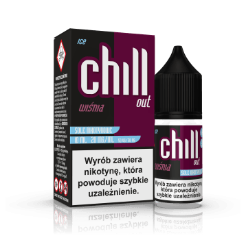 SALT TPD CHILL OUT 20MG 10ML - WIŚNIA ICE