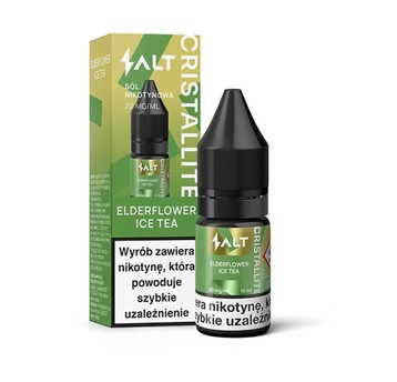 SALT TPD CRISTALLITE 20MG 10ML - ELDERFLOWER ICE TEA