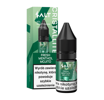 SALT TPD CRISTALLITE 20MG 10ML - FRESH MENTHOL MOJITO