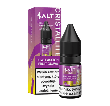 SALT TPD CRISTALLITE 20MG 10ML - KIWI PASSION FRUIT GUAVA