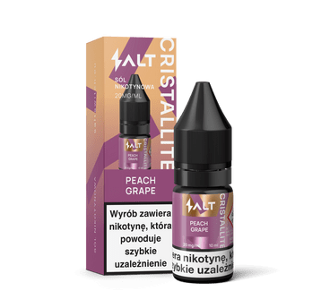 SALT TPD CRISTALLITE 20MG 10ML - PEACH GRAPE