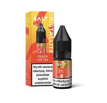 SALT TPD CRISTALLITE 20MG 10ML - PEACH ICE TEA