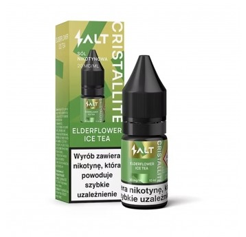 SALT TPD CRYSTALLITE 20MG 10ML - ELDERFLOWER ICE TEA
