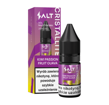 SALT TPD CRYSTALLITE 20MG 10ML - KIWI PASSION FRUIT GUAVA