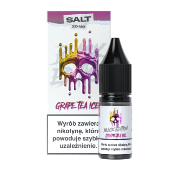 SALT TPD DARK LINE BLACK EDITION 20MG 10ML - GRAPE TEA ICE
