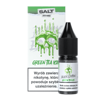 SALT TPD DARK LINE BLACK EDITION 20MG 10ML - GREEN TEA