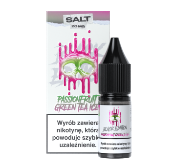 SALT TPD DARK LINE BLACK EDITION 20MG 10ML - PASSIONFRUIT GREEN TEA