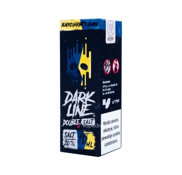 SALT TPD DARK LINE DOUBLE 20MG 10ML - BLACKCURRANT X LEMON