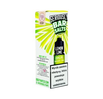 SALT TPD DOOZY SERIOUSLY BAR 10ML 20MG - LEMON LIME