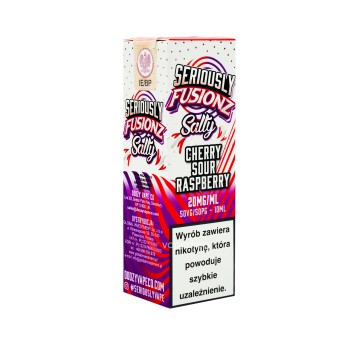 SALT TPD DOOZY SERIOUSLY FUSIONZ 10ML 20MG - CHERRY SOUR RASPBERRY