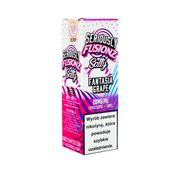 SALT TPD DOOZY SERIOUSLY FUSIONZ 10ML 20MG - FANTASIA GRAPE