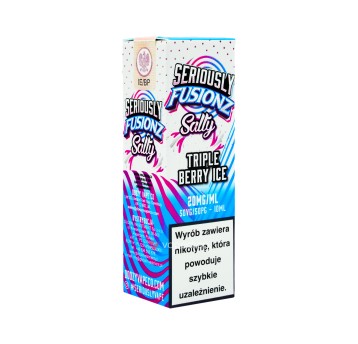 SALT TPD DOOZY SERIOUSLY FUSIONZ 10ML 20MG - TRIPLE BERRY ICE