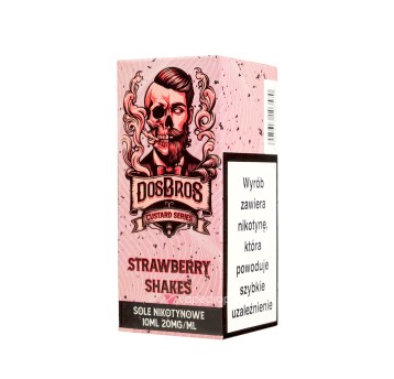 SALT TPD DOSBROSS 20MG 10ML - STRAWBERRY SHAKES