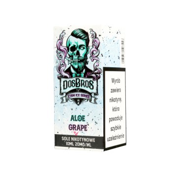 SALT TPD DOSBROSS 20MG 10ML - XTRM ALOE GRAPE