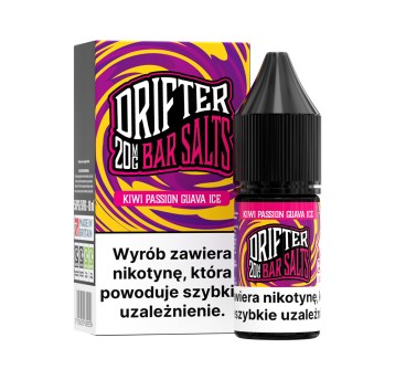 SALT TPD DRIFTER SALTS 20MG 10ML - KIWI PASSION GUAVA ICE