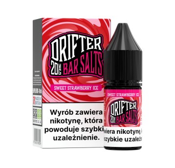 SALT TPD DRIFTER SALTS 20MG 10ML - SWEET STRAWBERRY ICE