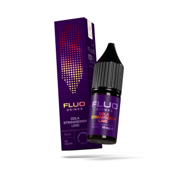 SALT TPD FLUO DRINKS 20MG 10ML - COLA STRAWBERRY LIME