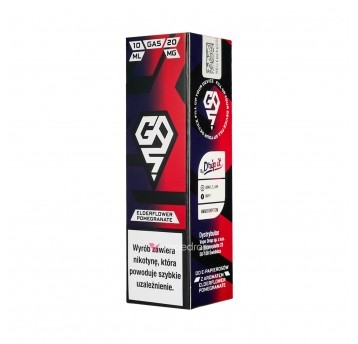 SALT TPD GAS 20MG 10ML - ELDERFLOWER POMEGRANATE