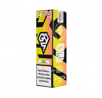 SALT TPD GAS 20MG 10ML - PEAR APRICOT