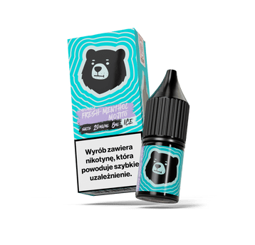 SALT TPD GO BEARS 20MG 8ML - FRESH MENTHOL MOJITO ICE
