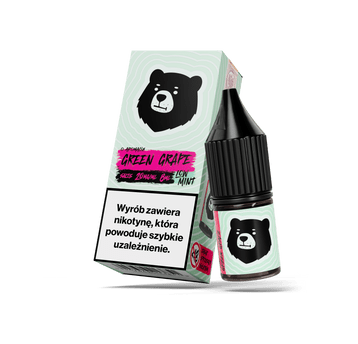 SALT TPD GO BEARS 20MG 8ML - GREEN GRAPE LOW MINT